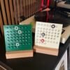 Table ring-a-date calendar