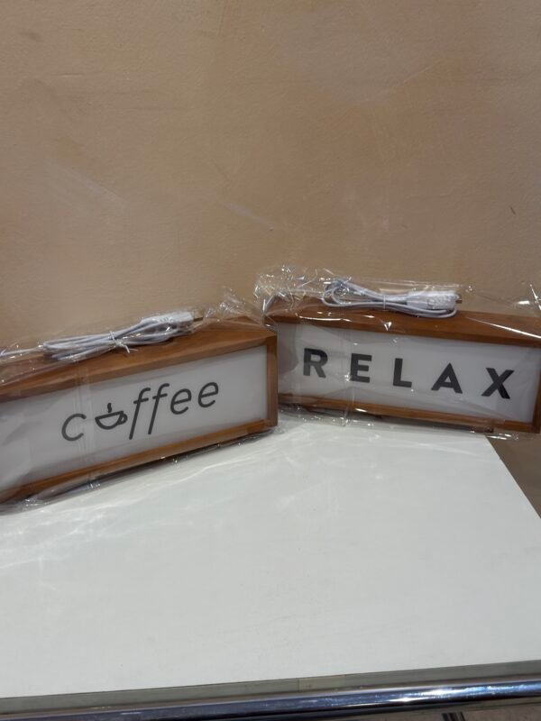 Relax/Coffee Led Table Lamp